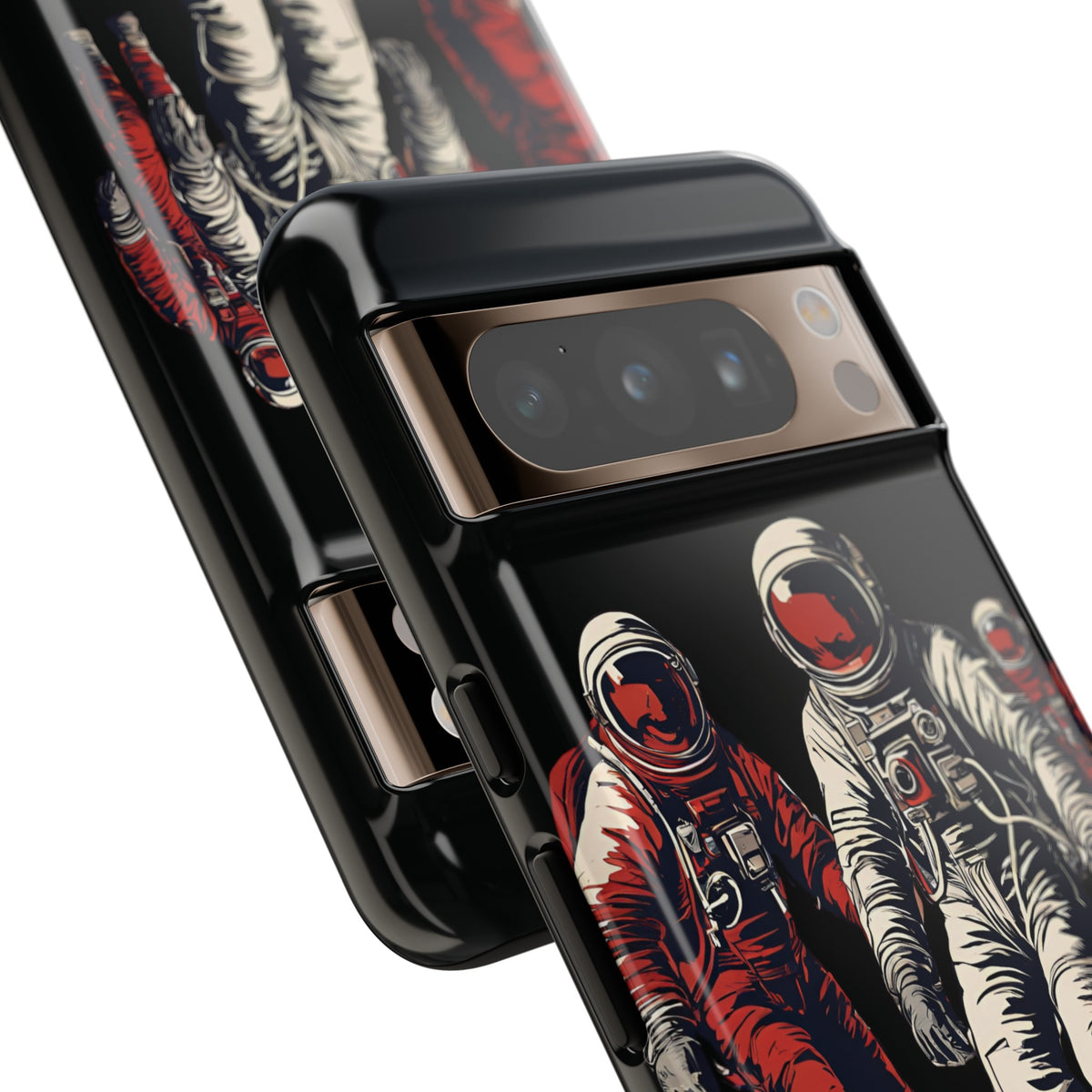 Astronaut In Red Tough Google Pixel Mobile Cases-welovescifi