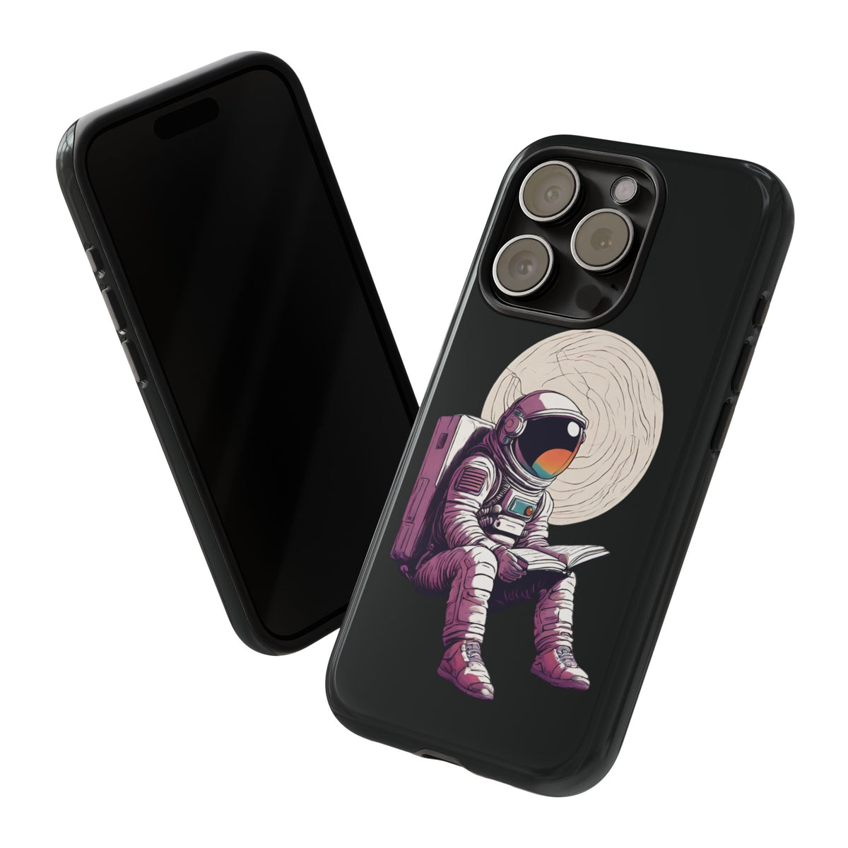 Art Astronaut Tough iPhone Mobile Cases - Read That Book