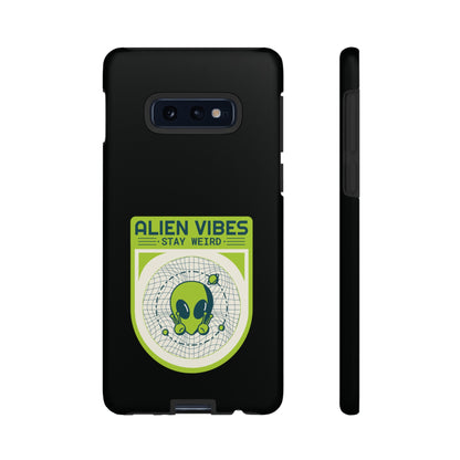 Stay Weird UFO Samsung Galaxy Mobile Cases - We Love Sci-Fi