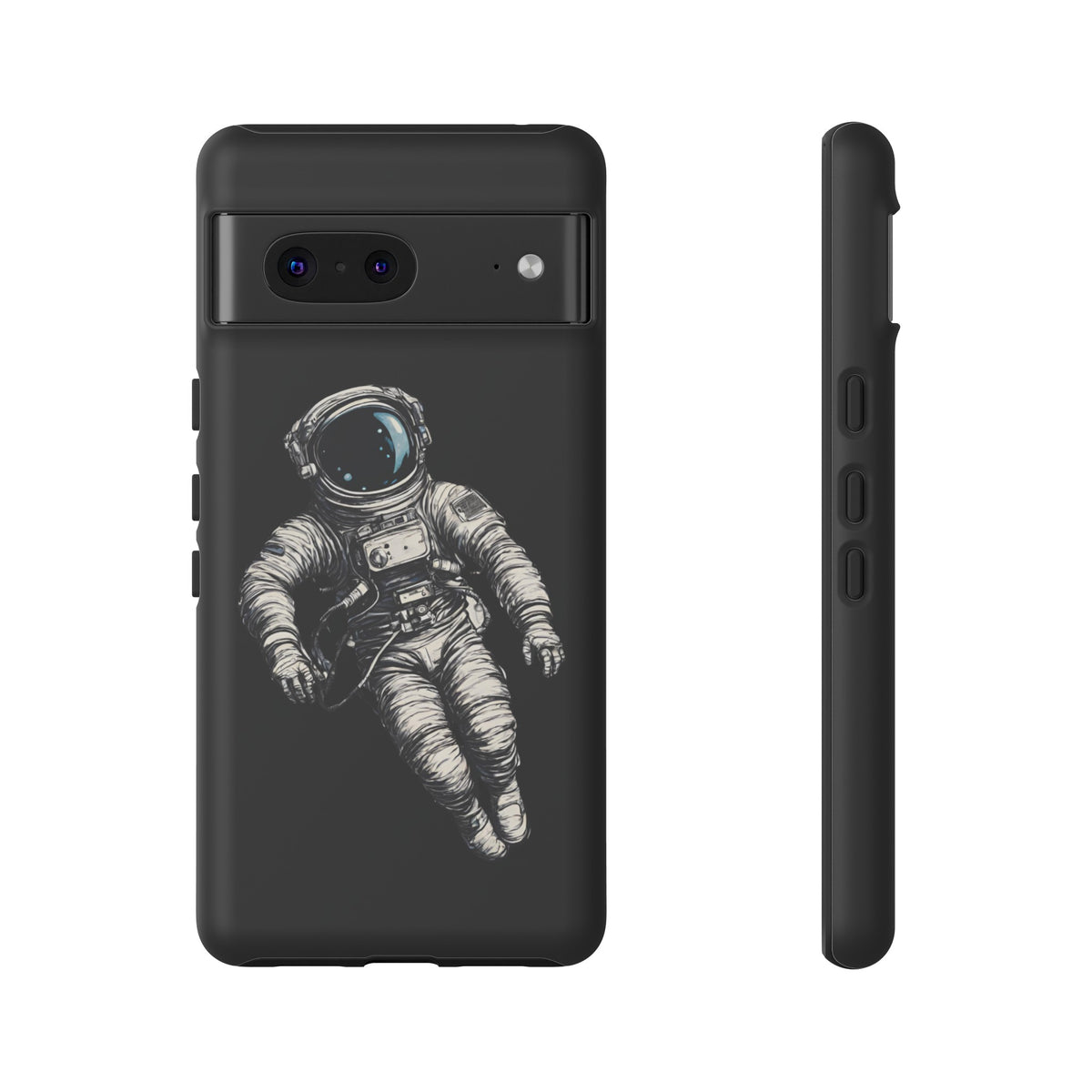 Floating Astronaut SpaceArt Tough Google Pixel Mobile Cases