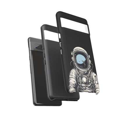 Hello Human Space Art Phone Case Tough Google Pixel Cover