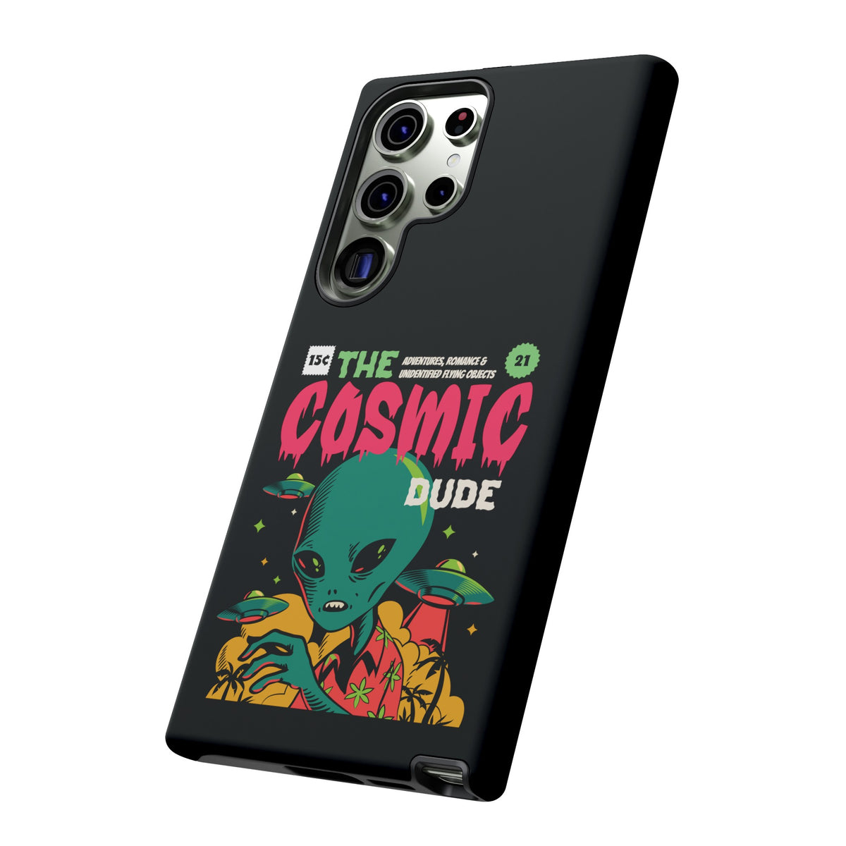 Retro Comic UFO Samsung Galaxy Cases