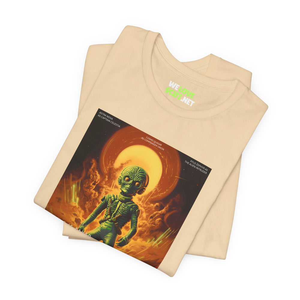 Alien Invasion Retro Sci-Fi T-Shirt-welovescifi.net