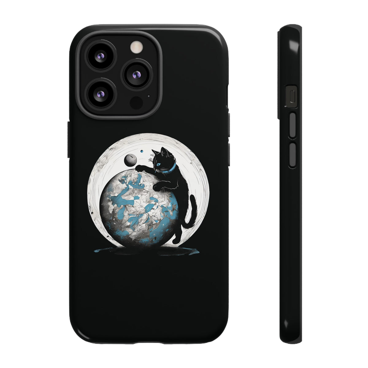 Space Player Cat Tough iPhone Mobile Cases - We Love SciFi