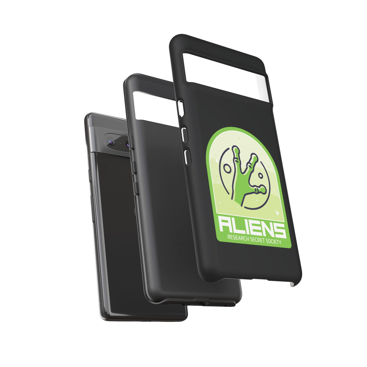 UFO Sci-Fi Tough Google Pixel Mobile Cases-welovescifi.net