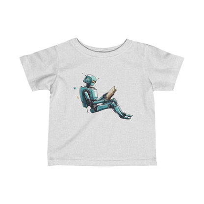 Space Art Infant Tee Sci-Fi Fine Jersey | Read Like a Robot