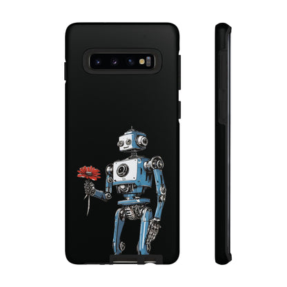 You Never Bring Me Flowers Robot SpaceArt Tough Samsung Galaxy Mobile Cases-welovescifi.net