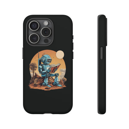 Humans Robot SpaceArt iPhone Cases - Tough Mobile Protection