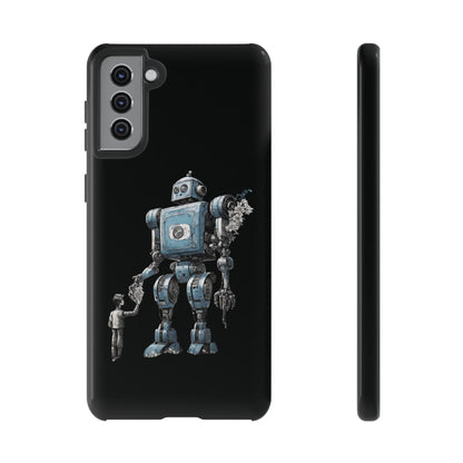 Robot Space Art Samsung Galaxy Case: Tough & Stylish