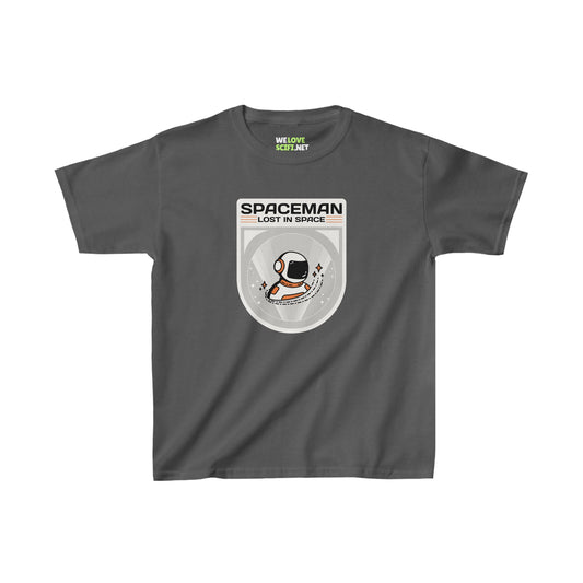 Kids Astronaut Tee-Spaceman Kids Astronaut Heavy Cotton Tee