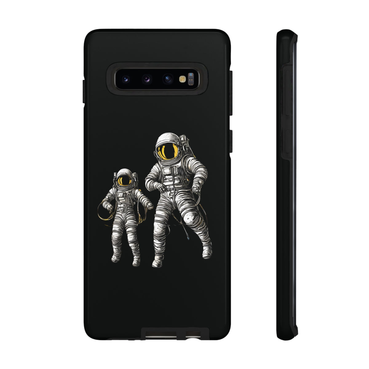 Astronauts Floating Tough Samsung Galaxy Mobile Cases