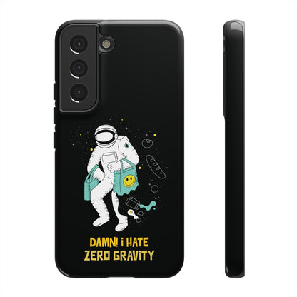 Zero Gravity Funny Astronaut Sci-Fi Tough Samsung Galaxy Mobile Cases-welovescifi.net