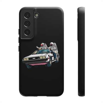 Delorean Party Astronauts Tough Samsung Galaxy Mobile Cases