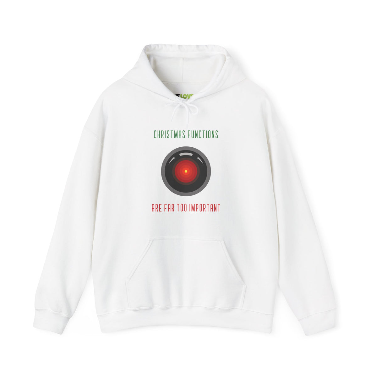 Too Important Christmas Funny HAL9000 Christmas Unisex Hoodie-welovescifi.net