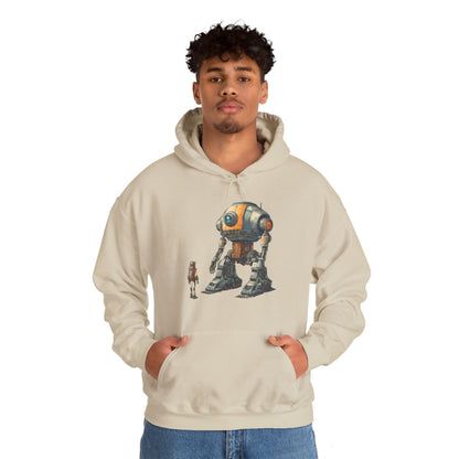 Robot Spaceart Hoodie - Sci-Fi Look at Me Hoodie WeLoveSciFi