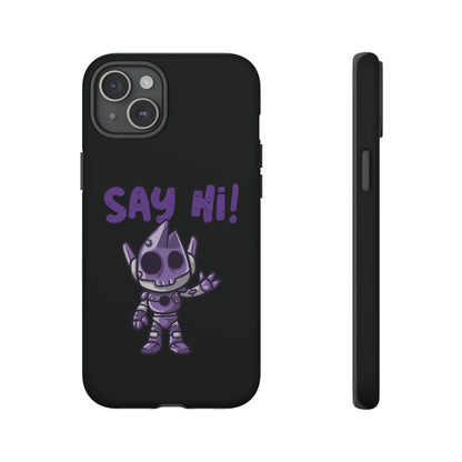 Funny UFO iPhone Cases | Say Hi Sci-Fi Tough Mobile Covers