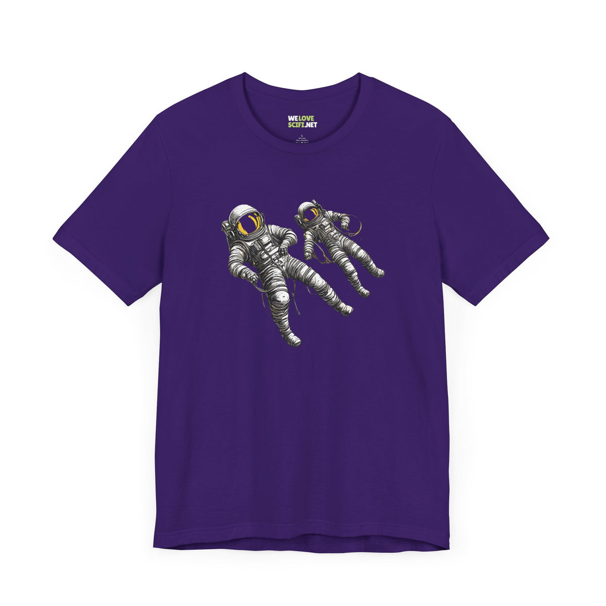 Astronauts Floating Sci-Fi T-Shirt-welovescifi.net