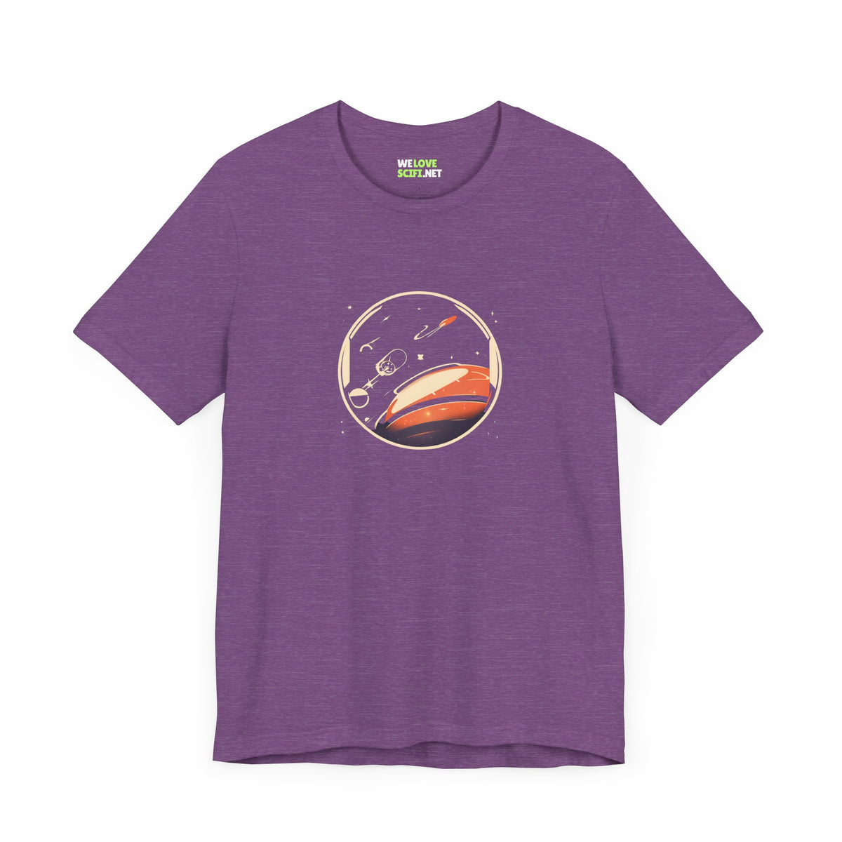 Abort Landing SpaceArt Sci-Fi T-Shirt-welovescifi.net