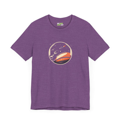 Abort Landing SpaceArt Sci-Fi T-Shirt-welovescifi.net