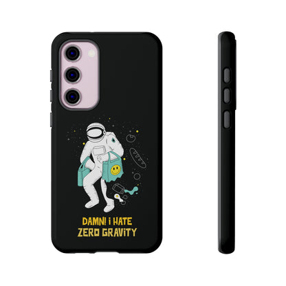 Zero Gravity Funny Astronaut Sci-Fi Tough Samsung Galaxy Mobile Cases-welovescifi.net