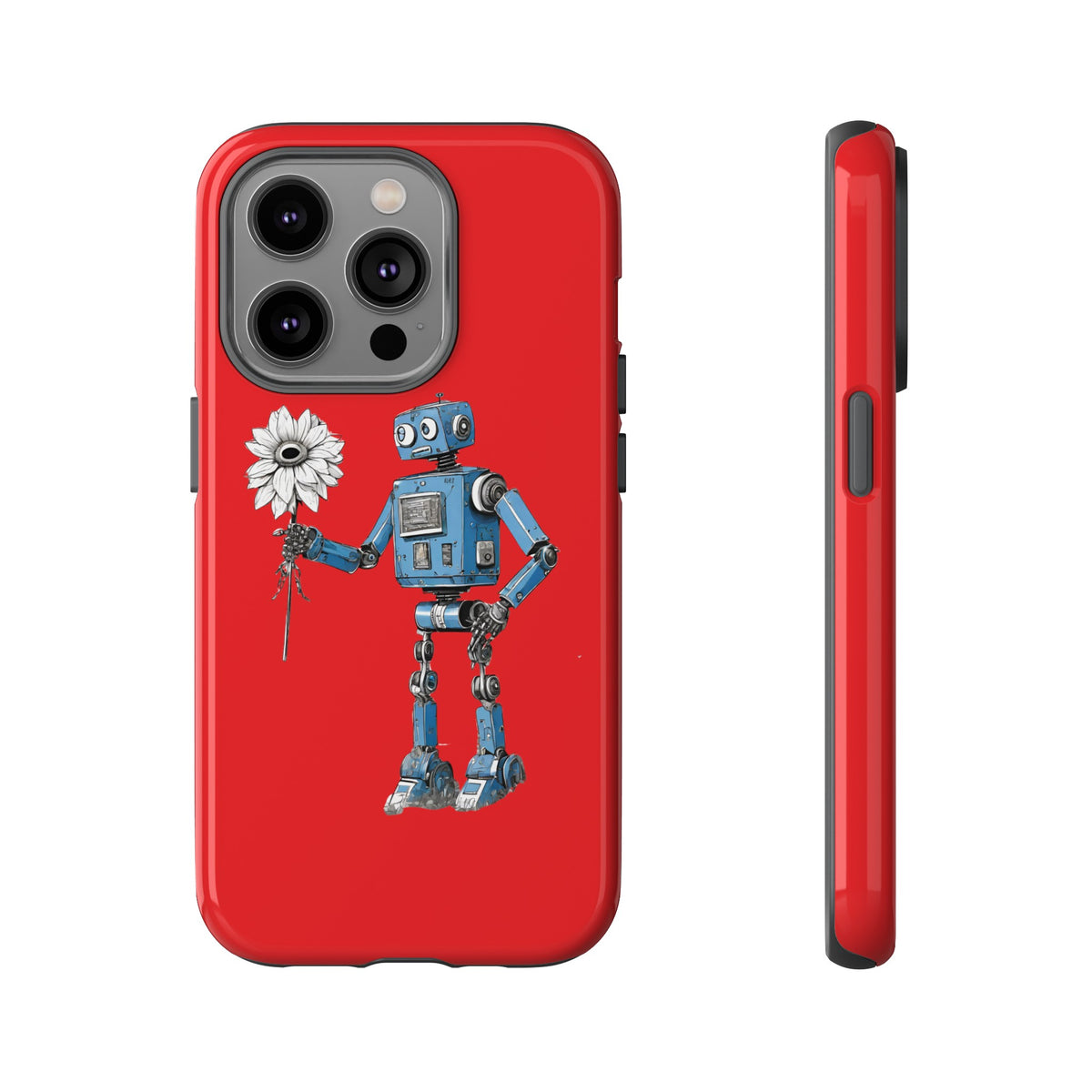 Maybe Baby Robot Spaceart Tough iPhone Mobile Cases