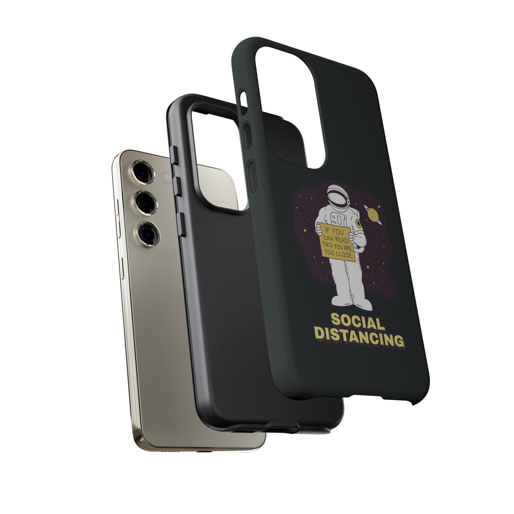 Social Distancing Astronaut Mobile Case