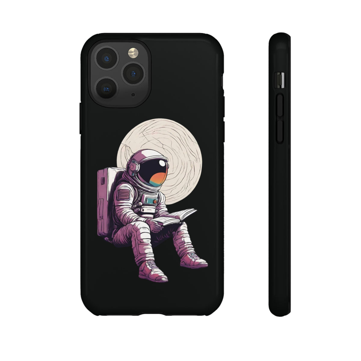 Art Astronaut Tough iPhone Mobile Cases - Read That Book