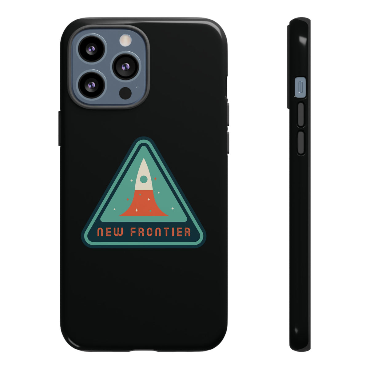 Retro Sci-Fi iPhone Cases New Frontier Tough Mobile Covers