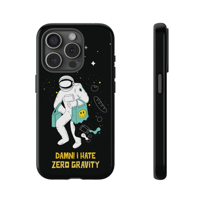 Zero Gravity Funny Astronaut Sci-Fi Tough iPhone Mobile Cases-welovescifi.net