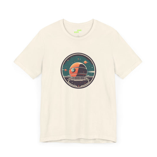 Retro Space Art Sci-Fi T-Shirt | Station 101 We Love Sci-Fi