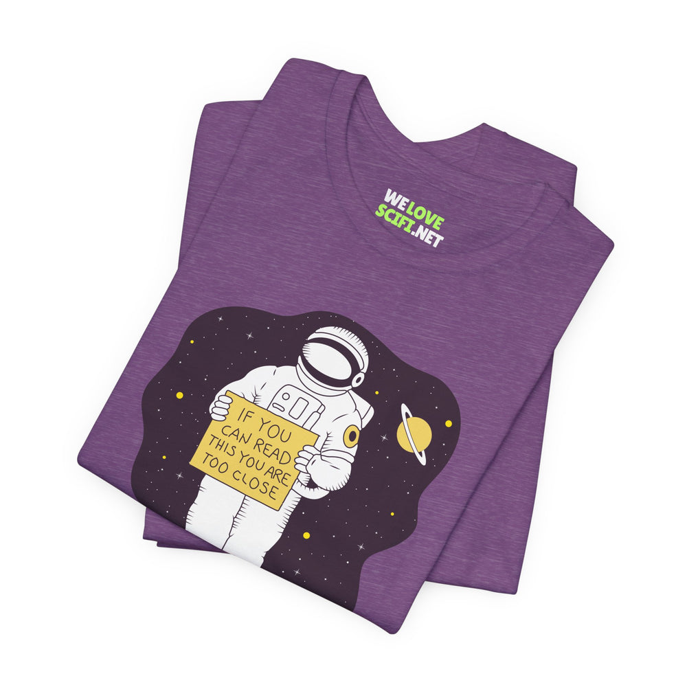 Social Distancing Astronaut Shirt | Funny Sci-Fi T-Shirt