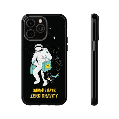 Zero Gravity Funny Astronaut Sci-Fi Tough iPhone Mobile Cases-welovescifi.net