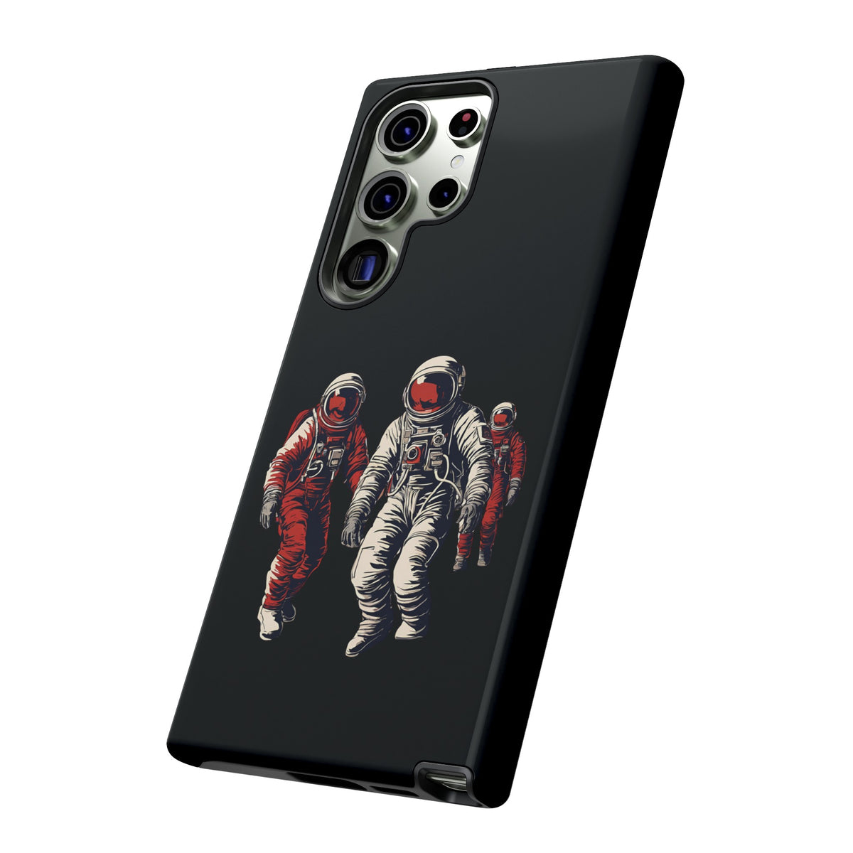 Astronauts In Red SpaceArt Tough Samsung Galaxy Mobile Cases