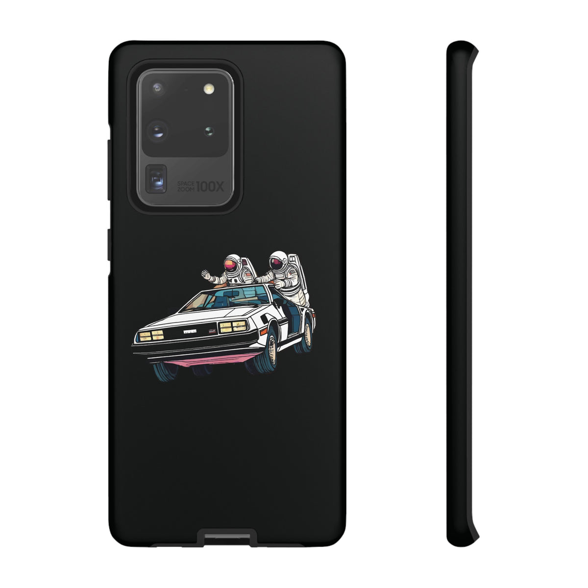 Delorean Party Astronauts Tough Samsung Galaxy Mobile Cases