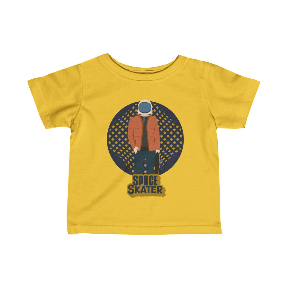 Space Skater Astronaut Infant Fine Jersey Tee