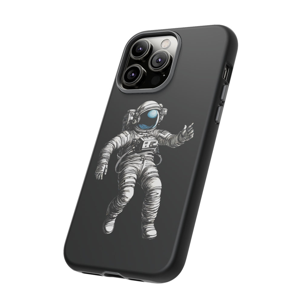 space art astronaut phone case-Space Art Astronautb iPhone