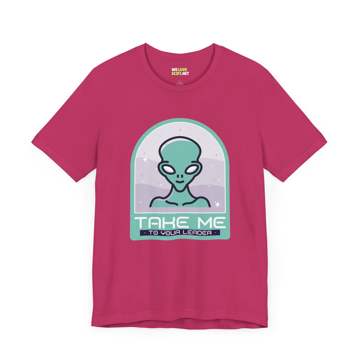 sci-fi UFO t-shirt-Take Me to Your Leader UFO SciFi T-Shirt