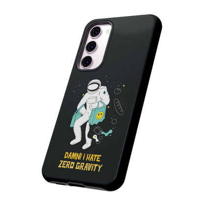 Zero Gravity Funny Astronaut Sci-Fi Tough Samsung Galaxy Mobile Cases-welovescifi.net