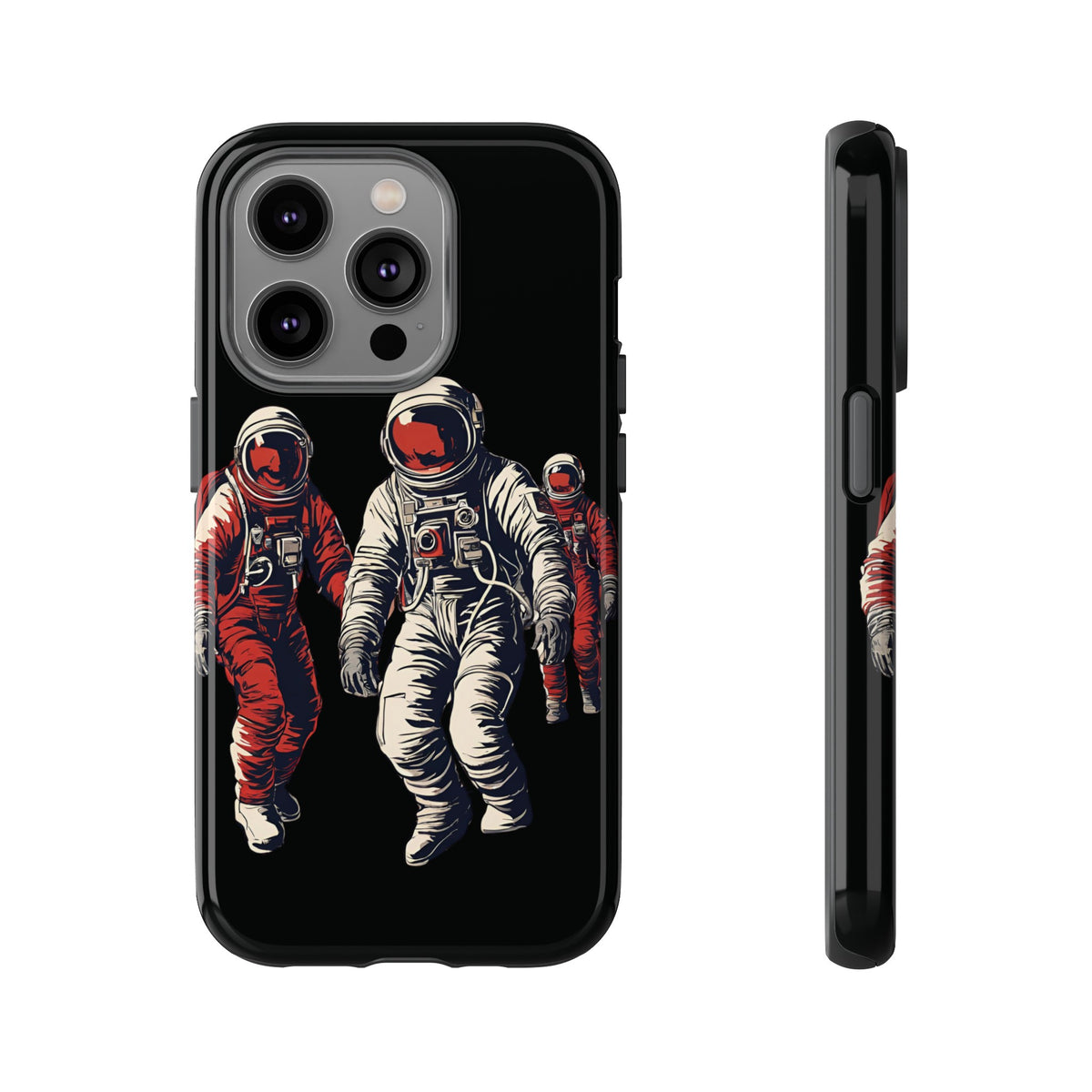 Astronauts In Red Tough iPhone Mobile Cases-welovescifi.net