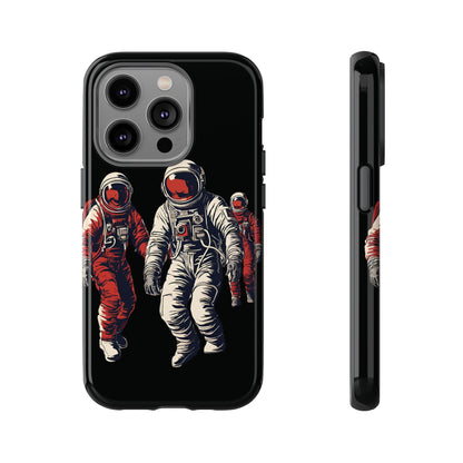 Astronauts In Red Tough iPhone Mobile Cases-welovescifi.net