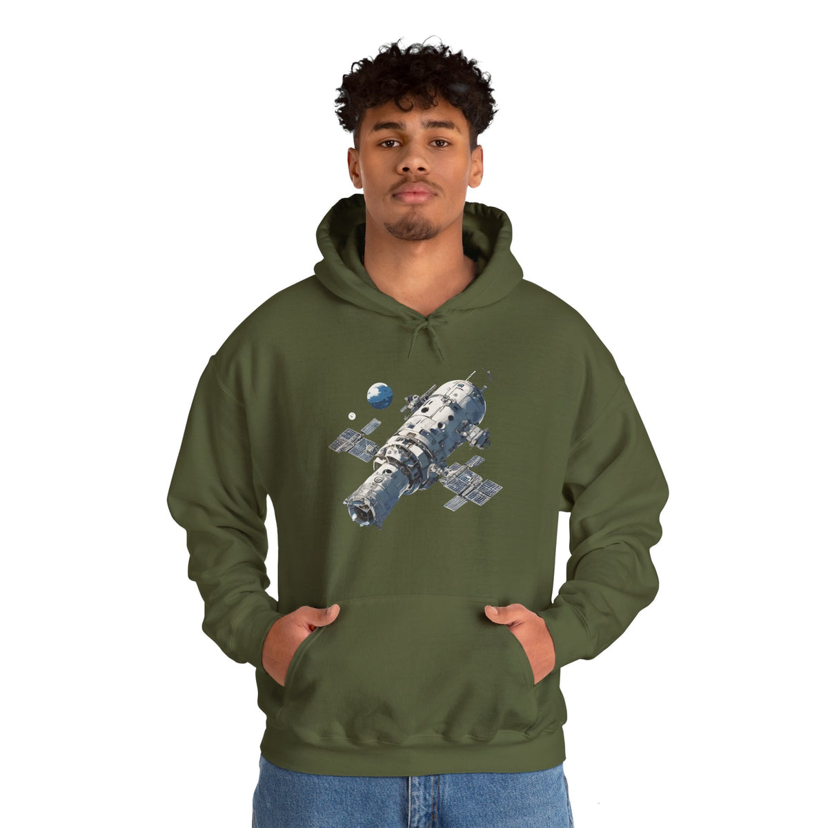 sci-fi hoodie-Spaceship 283 Sci-Fi Hoodie