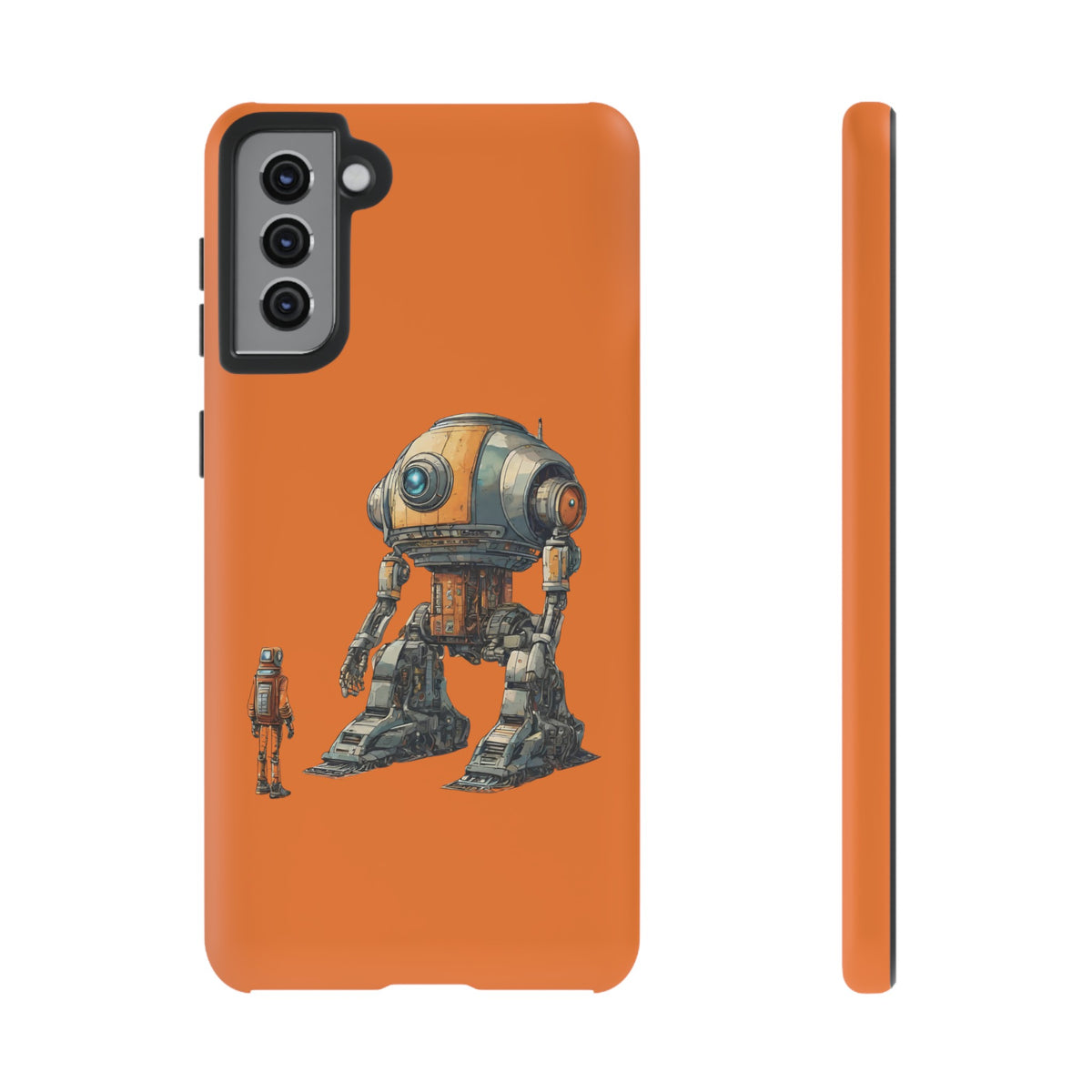 Robot Space Art Galaxy Mobile Cases | Look at Me Robot