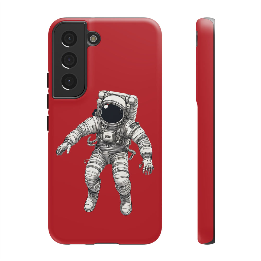 In Between Galaxies Astronaut Tough Galaxy Mobile Cases