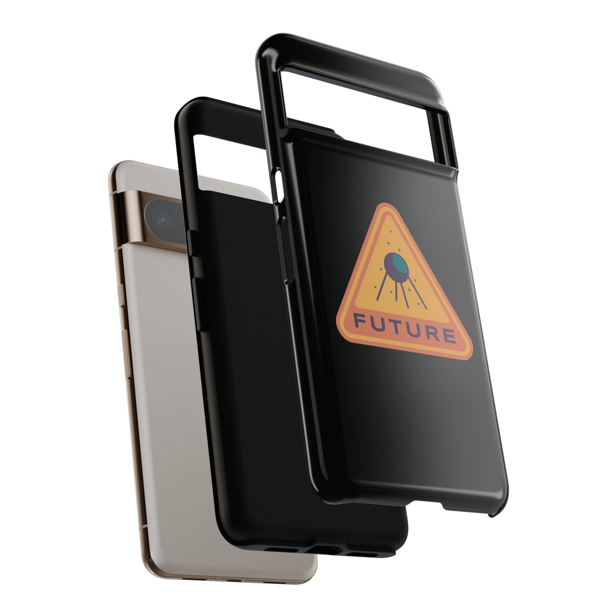 Future Retro Sign Sci-Fi Tough Google Pixel Mobile Cases