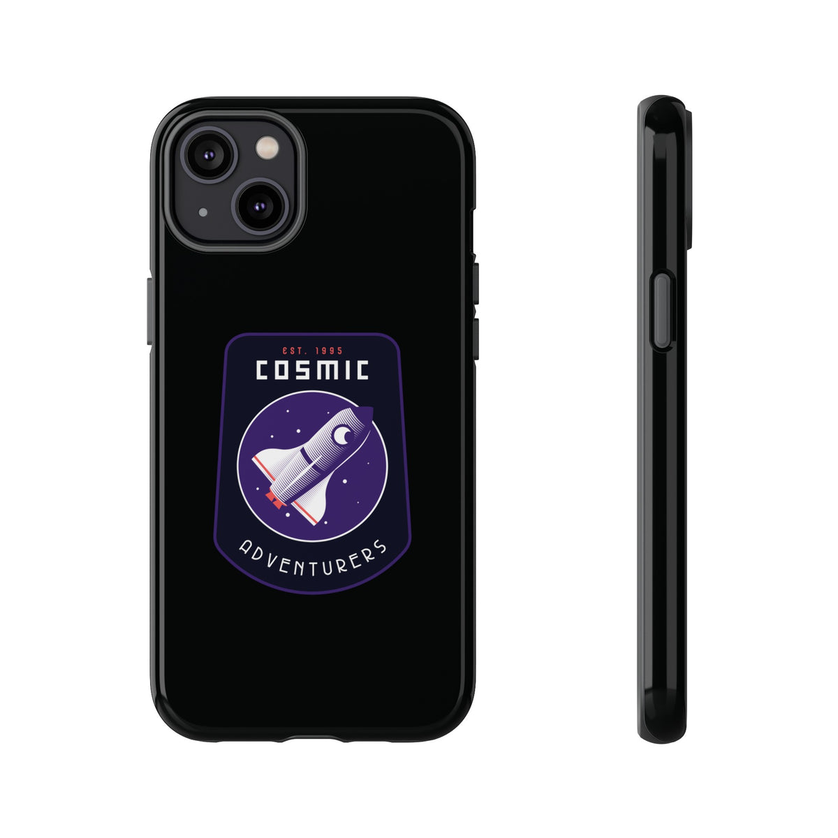 Cosmic Adventurers Sign Sci-Fi Tough iPhone Mobile Cases