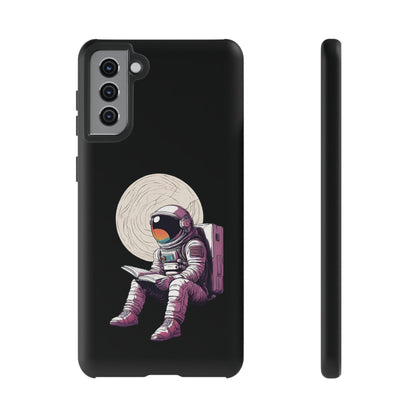 Space Art Samsung Galaxy Mobile Cases | Astronaut Design