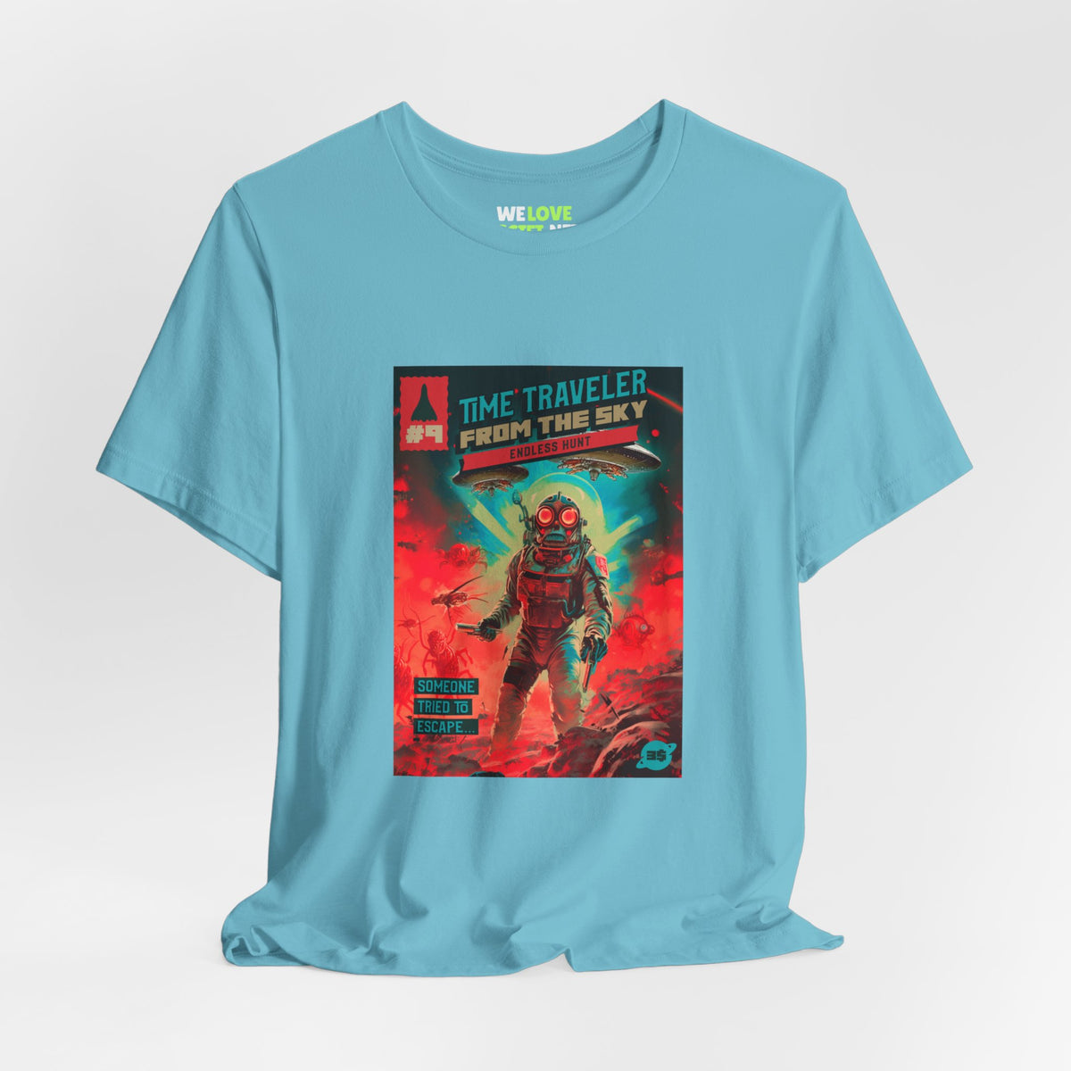 Time Traveler Retro Sci-Fi T-Shirt-welovescifi.net