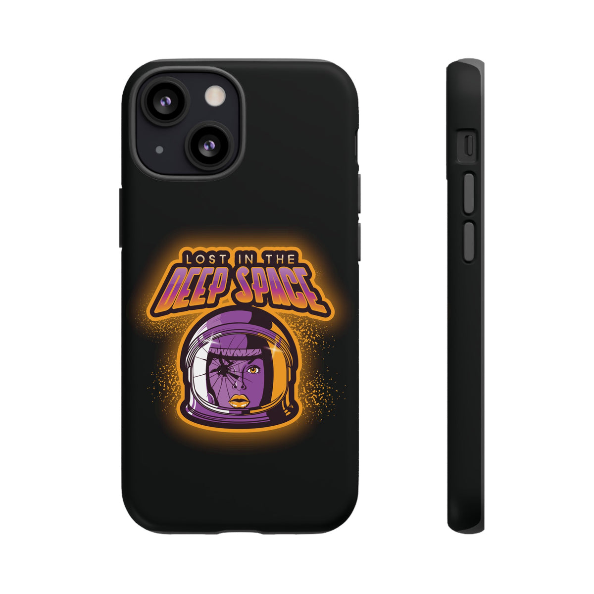 Astronaut iPhone Cases Lost in Deep Space Sci-Fi Mobile Case