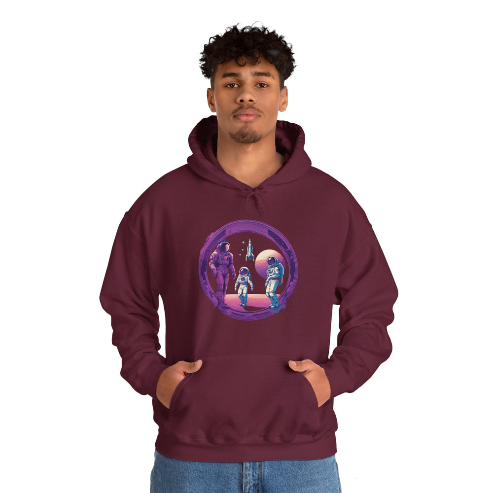 Family Business Astronaut Spaceart Sci-Fi Hoodie-welovescifi