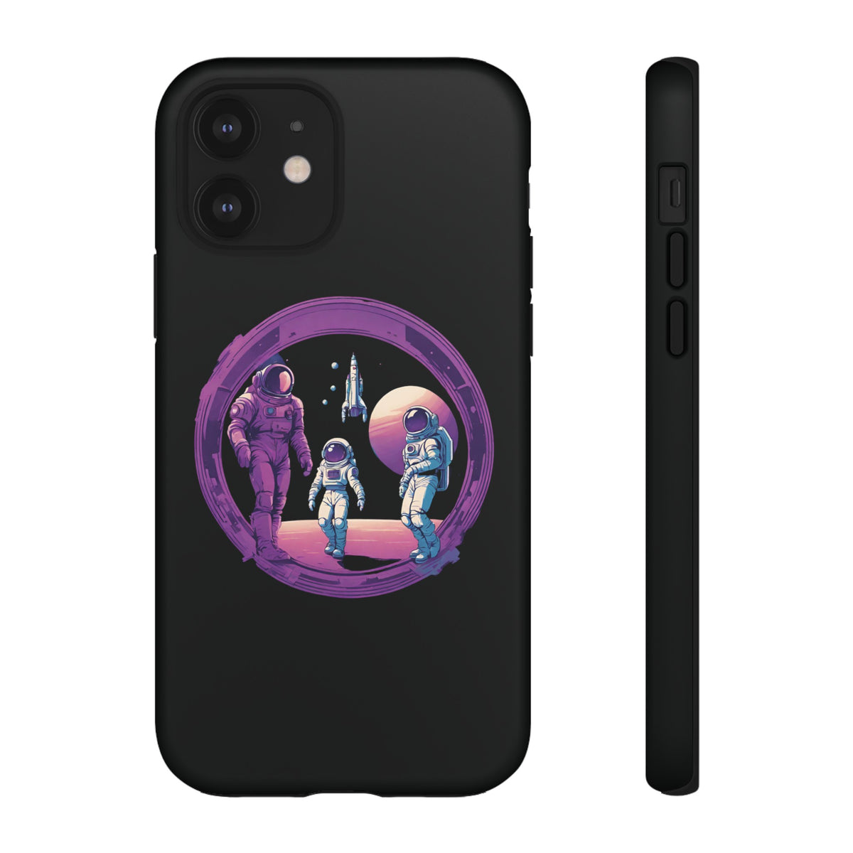 Family Business SpaceArt Sci-Fi Tough iPhone Mobile Cases